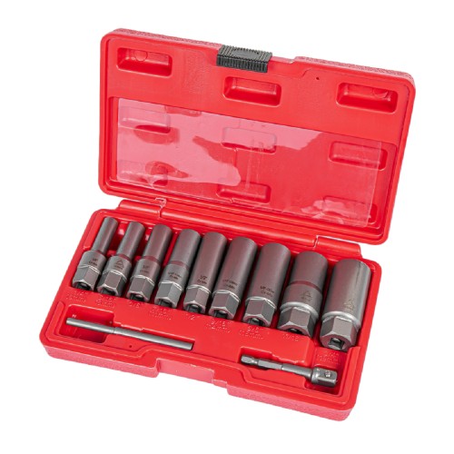 Набор экстракторов для поврежденных гаек и болтов  ARNEZI R5304011  11 предметов