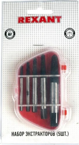 Набор экстракторов для шурупов REXANT № 2 12-6702 12-6702 - изображение 3