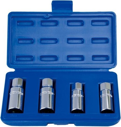 Набор экстракторов эксцентриковых KING TONY 9TD014MR 4 предмета