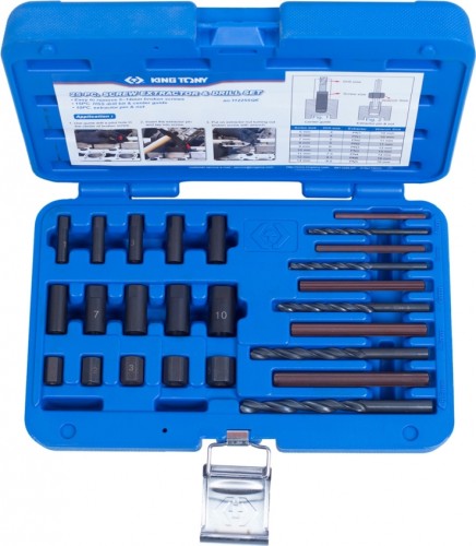 Набор экстракторов KING TONY 11225SQ 25 предметов - изображение 3