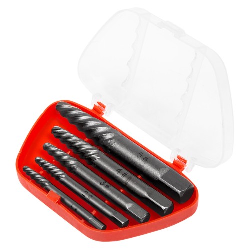 Набор экстракторов Kranz KR-12-6701 для шурупов № 1