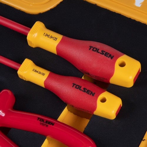 Набор электромонтажного инструмента TOLSEN TTV83825 универсальный, 25 пр. - изображение 5