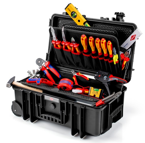 Набор электромонтажного инструмента KNIPEX KN-002133E Robust26 Move Electric в кейсе,22 предм.