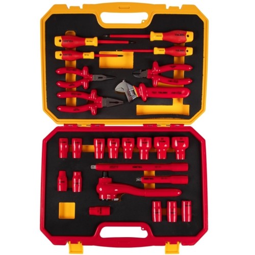 Набор электромонтажного инструмента TOLSEN TTV83825 универсальный, 25 пр. - изображение 2