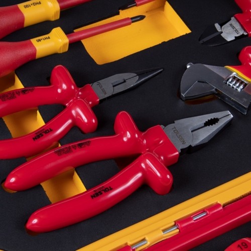 Набор электромонтажного инструмента TOLSEN TTV83825 универсальный, 25 пр. - изображение 4