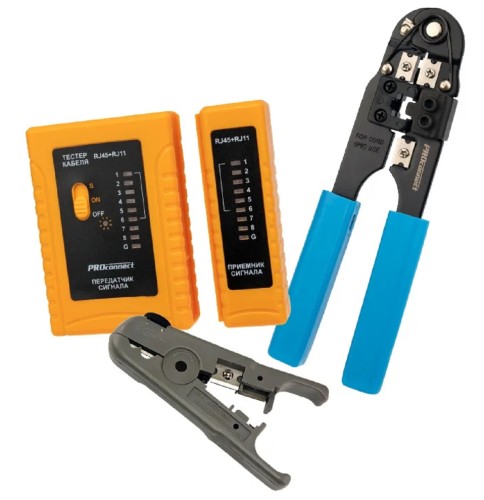 Набор электромонтажного инструмента Proconnect 12-1006-10 "Хитрый монтажник"