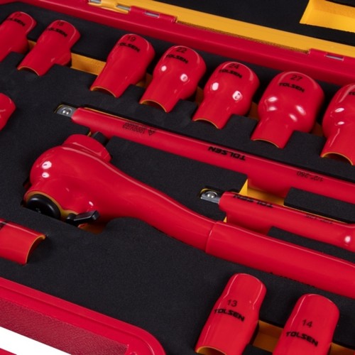 Набор электромонтажного инструмента TOLSEN TTV83825 универсальный, 25 пр. - изображение 3