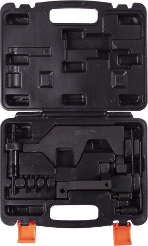 Набор фиксаторов распредвала/коленвала AFFIX для BMW N13/N18, кейс, 8 предметов AF10321228C