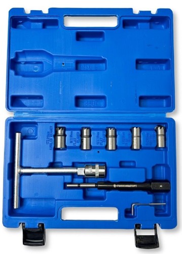 Набор фрез для седел форсунок СТАНКОИМПОРТ ST279  7 предметов