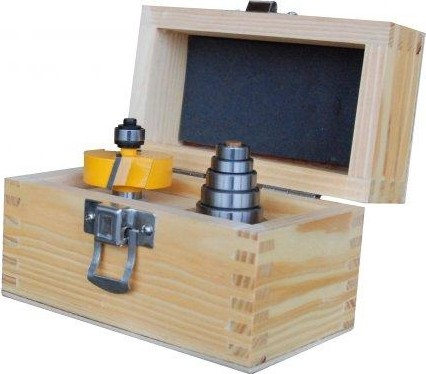 Набор фрез по дереву ЭНКОР 6 подшипнк.,хв.12мм кромочных фальц. 10625