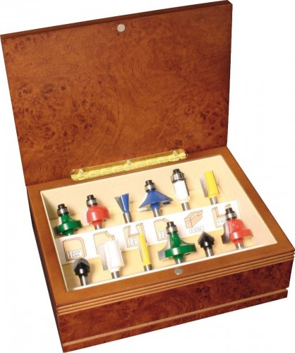 Набор фрез по дереву MAKITA 12 шт  А-88054 A-88054