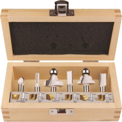 Набор фрез по дереву MAKITA D-53540 6шт