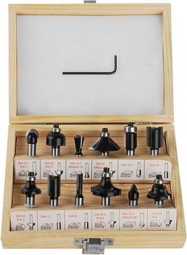 Набор фрез по дереву Sturm 9016-RB-S8-12-2 12 шт.