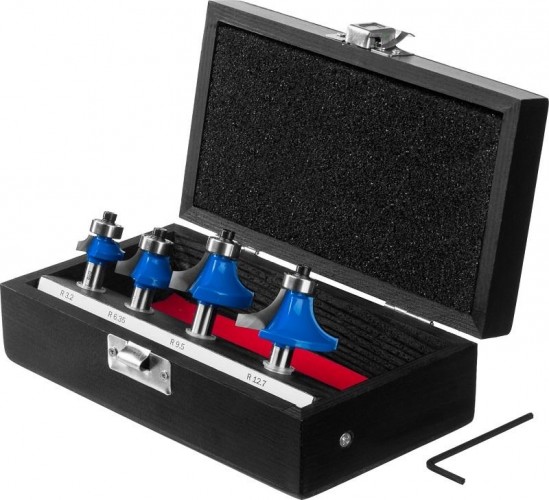 Набор фрез по дереву ЗУБР ПРОФЕССИОНАЛ 4 шт. 28795-H4-2 - изображение 4