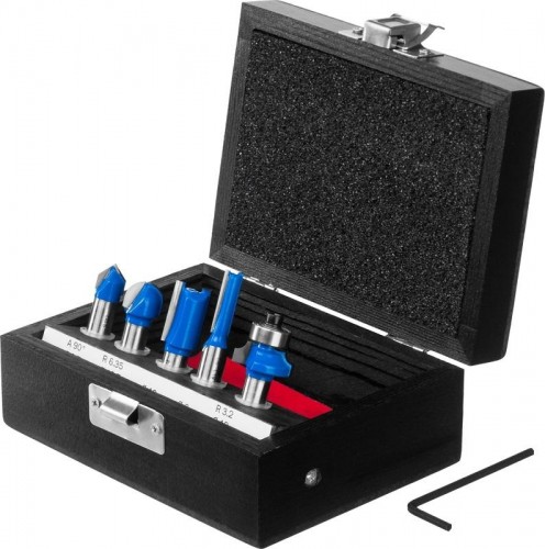 Набор фрез по дереву ЗУБР ПРОФЕССИОНАЛ 5 шт. 28795-H5 - изображение 4