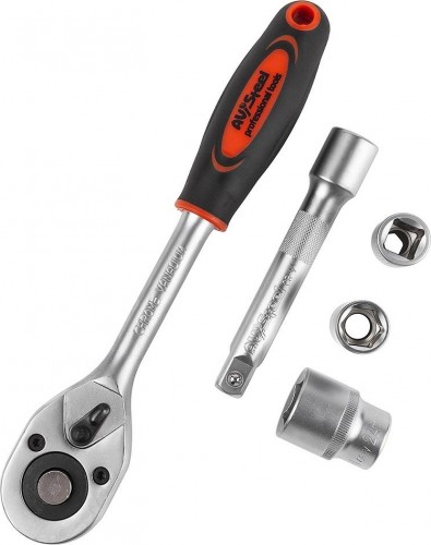 Набор головок 1/2" AV Steel AV-011012 12 предметов - изображение 2