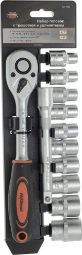 Набор головок 1/2" AV Steel AV-011012 12 предметов