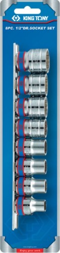 Набор головок 1/2" KING TONY 4010MR 1/2", 8 предметов