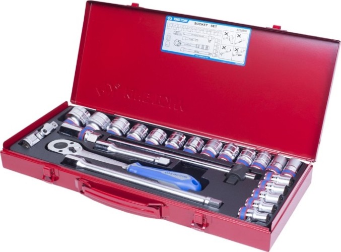 Набор головок 1/2" KING TONY 4028MR 1/2", 24 предмета