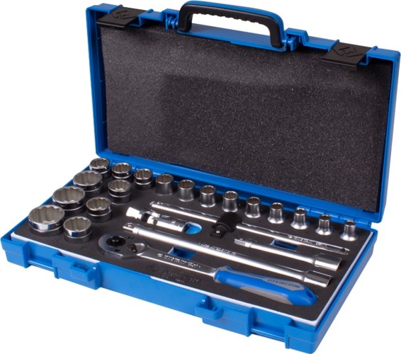 Набор головок 1/2" KING TONY 4023MRV01 8-32 мм, 23 пр