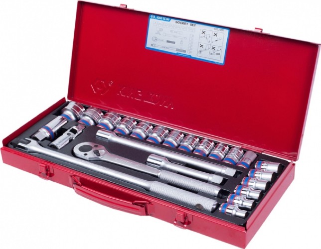 Набор головок 1/2" KING TONY 4032MR 1/2", 24 предмета