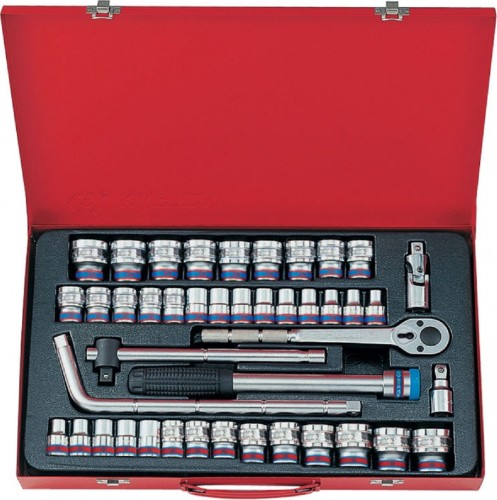 Набор головок 1/2" KING TONY 4044CR 1/2", 43 предмета