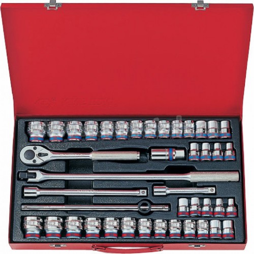 Набор головок 1/2" KING TONY 4042CR 1/2", 42 предмета 4042CR02