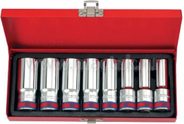 Набор головок 1/2" KING TONY 4208SR 1/2", 8 предметов