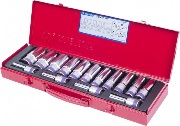 Набор головок 1/2" KING TONY 4215MR 1/2", 15 предметов