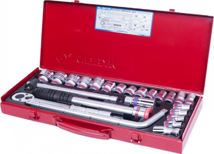 Набор головок 1/2" KING TONY 4533SR 1/2", 24 предмета