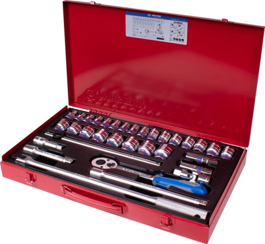 Набор головок 1/2" KING TONY 4534MR 1/2", 33 предмета