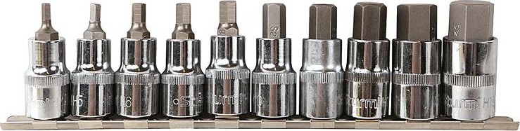 Набор головок 1/2" Sturm 1045-18-H10 55 мм hex 10 шт