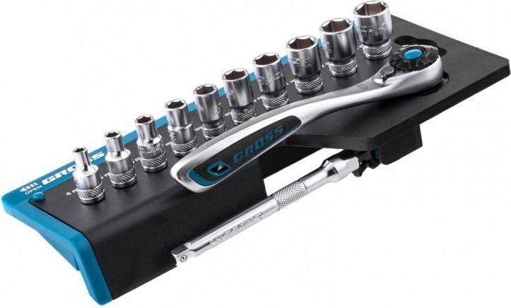 Набор головок 1/4" GROSS 12 предметов 14141 14141