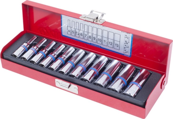 Набор головок 1/4" KING TONY 2511MR 1/4", 11 предметов