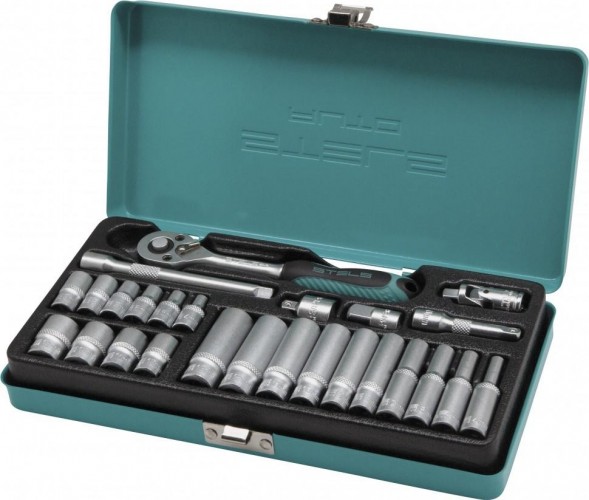 Набор головок 1/4" STELS 26 предметов 13574 13574