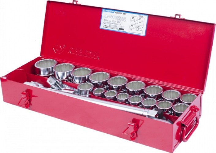 Набор головок 3/4" KING TONY 6023SR 3/4", 23 предмета