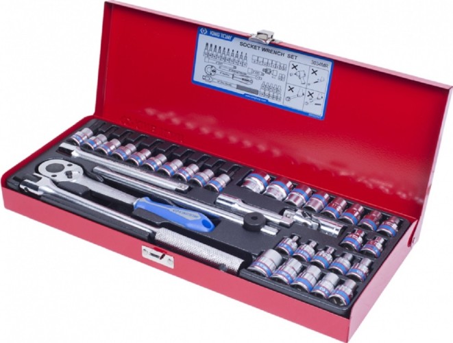 Набор головок 3/8" KING TONY 3034MR 3/8", 36 предметов