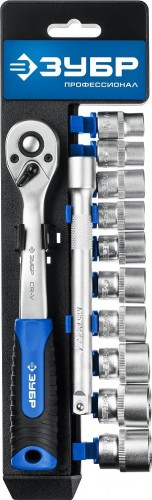 Набор головок 3/8" ЗУБР Профессионал ТС-12 12 пред. 27646-H12_z01