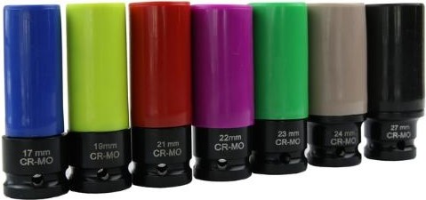 Набор головок СОРОКИН 1.707 для гайковерта 7шт, 1/2" 17-27 мм - изображение 2