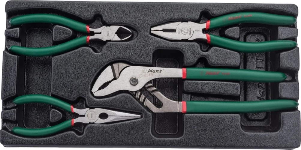 Набор губцевого инструмента HANS TT-12 ложемент - изображение 2