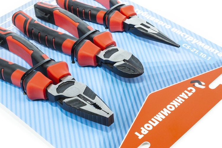 Набор губцевого инструмента СТАНКОИМПОРТ CS-21.10.1 - изображение 3