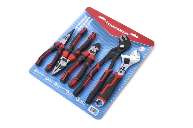 Набор губцевого инструмента СТАНКОИМПОРТ CS21105 - изображение 3