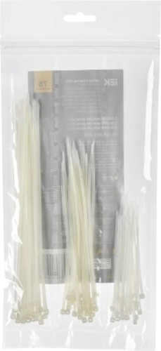 Набор хомутов IEK UNH 2.5х100; 2.5х150; 2.5х200 бел. (уп.75шт) UNH35-N01-075