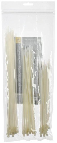 Набор хомутов IEK UNH 3.6х200; 3.6х250; 3.6х300 бел. (уп.75шт) UNH35-N03-075