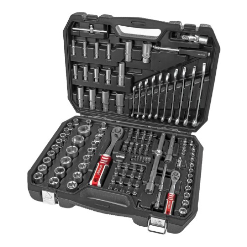 Набор инструментов ARNEZI R0900130 1/4"DR, 1/2"DR, 130 пр