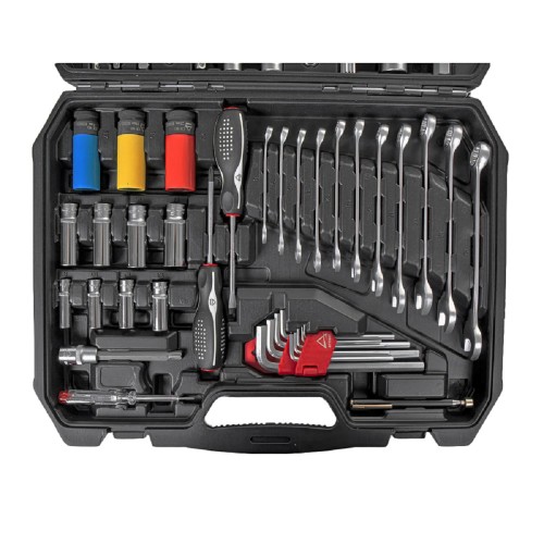 Набор инструментов ARNEZI R0900127 1/4"DR, 1/2"DR, 3/8"DR, 127 пр - изображение 3