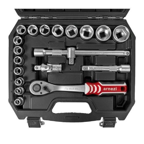 Набор инструментов ARNEZI R0900020 1/2"DR, 20 пр - изображение 2