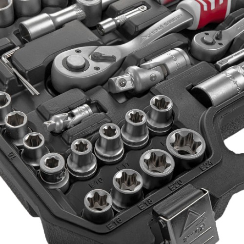 Набор инструментов ARNEZI R0900108 1/4"DR, 1/2"DR, 108 пр - изображение 5