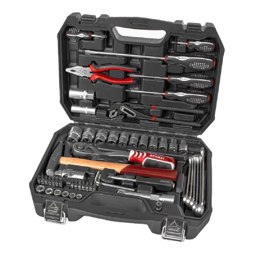 Набор инструментов ARNEZI R0900058 1/4"DR, 1/2"DR, 58 пр