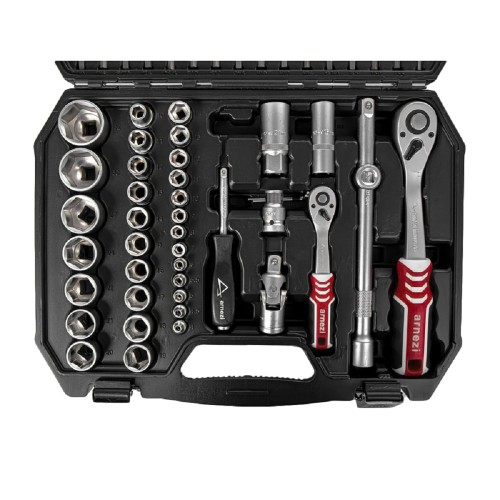 Набор инструментов ARNEZI R0900094 1/4"DR, 1/2"DR, 94 пр - изображение 2